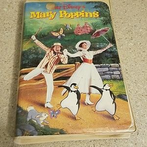 Walt Disney Mary Popping vhs